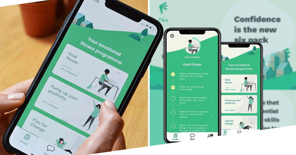 Image for Taking a Fika break, this mobile app will actually make you feel better!